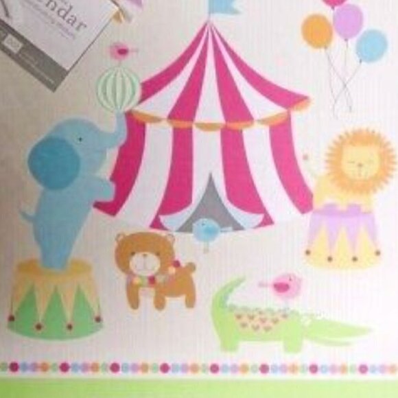 Pepper Pot Baby's First Year Calendar, Circus Pals - Picture 6 of 12
